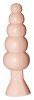 Korek analny Bendable Butt Rattler 20cm cielisty